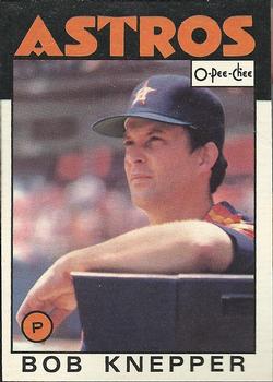 1986 O-Pee-Chee Baseball Cards 231     Bob Knepper